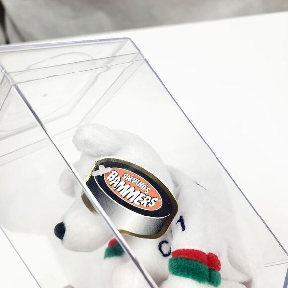 Nwt 1999 Mark Messier Salvino's Bammers Beanie Bear - Picture 3 of 7